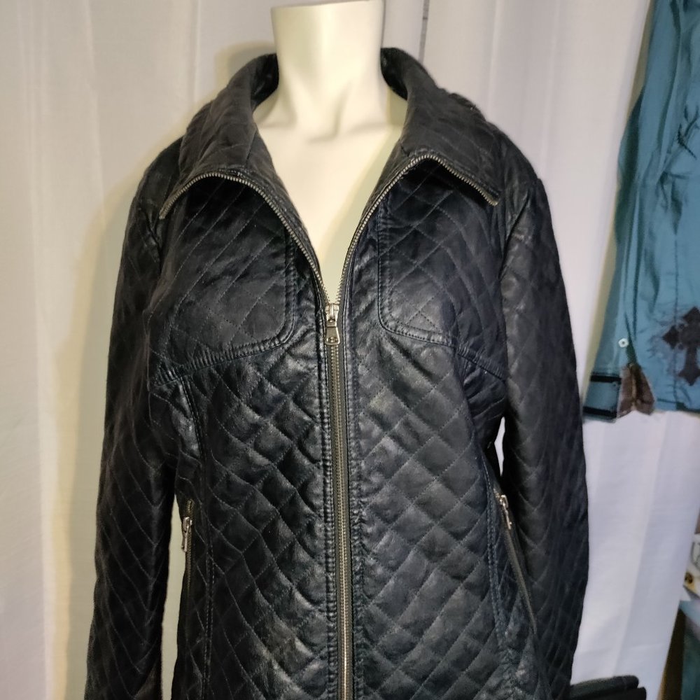 Jessica Simpson Faux Leather Jacket